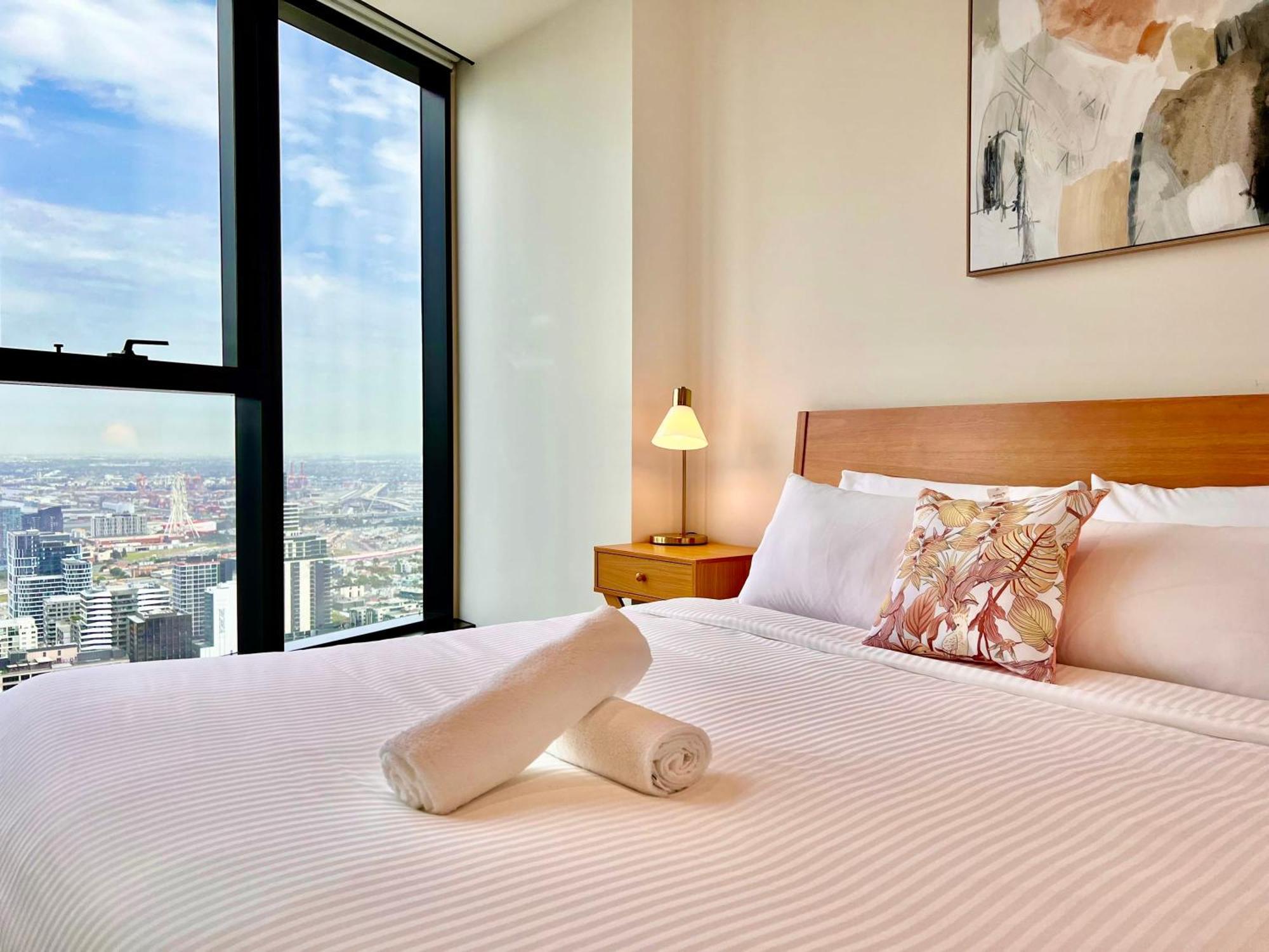 High Rise Top View 2Bed2Bath Melbourne Bagian luar foto