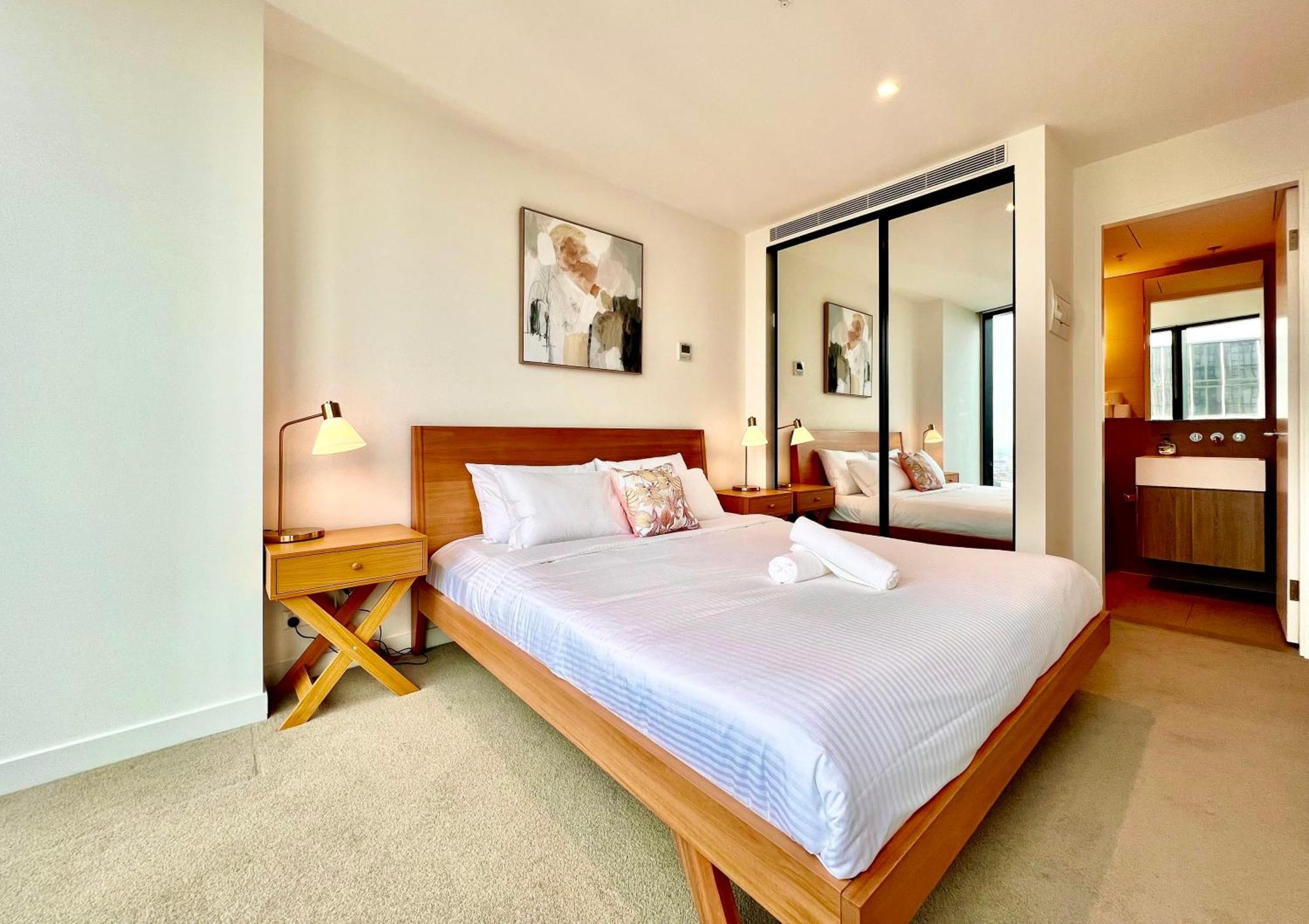 High Rise Top View 2Bed2Bath Melbourne Bagian luar foto
