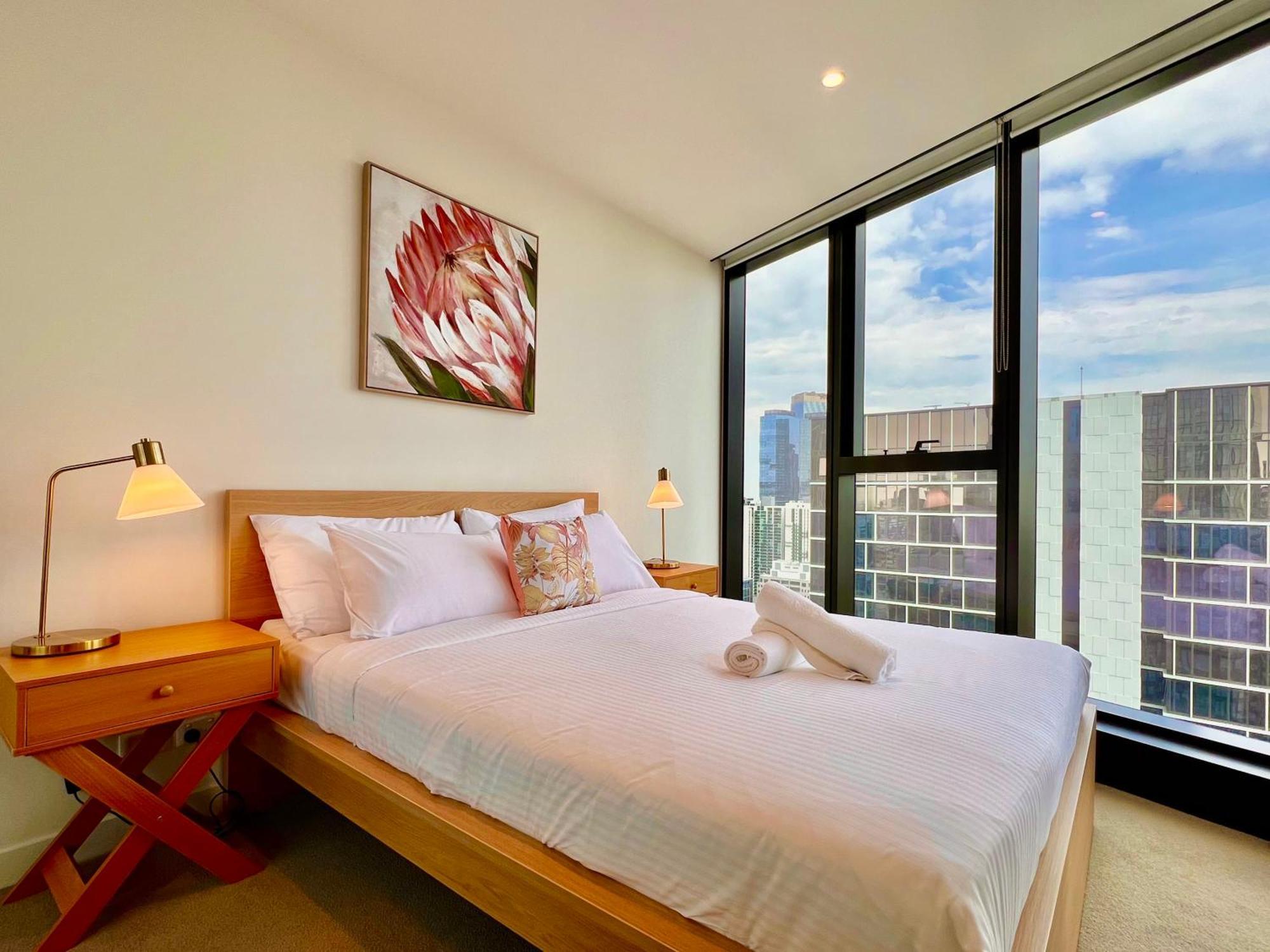 High Rise Top View 2Bed2Bath Melbourne Bagian luar foto