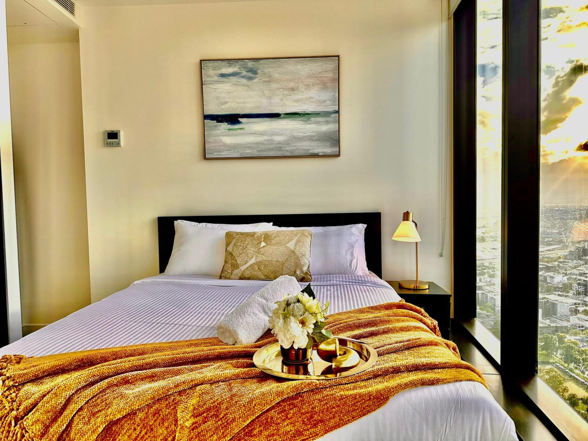 High Rise Top View 2Bed2Bath Melbourne Bagian luar foto