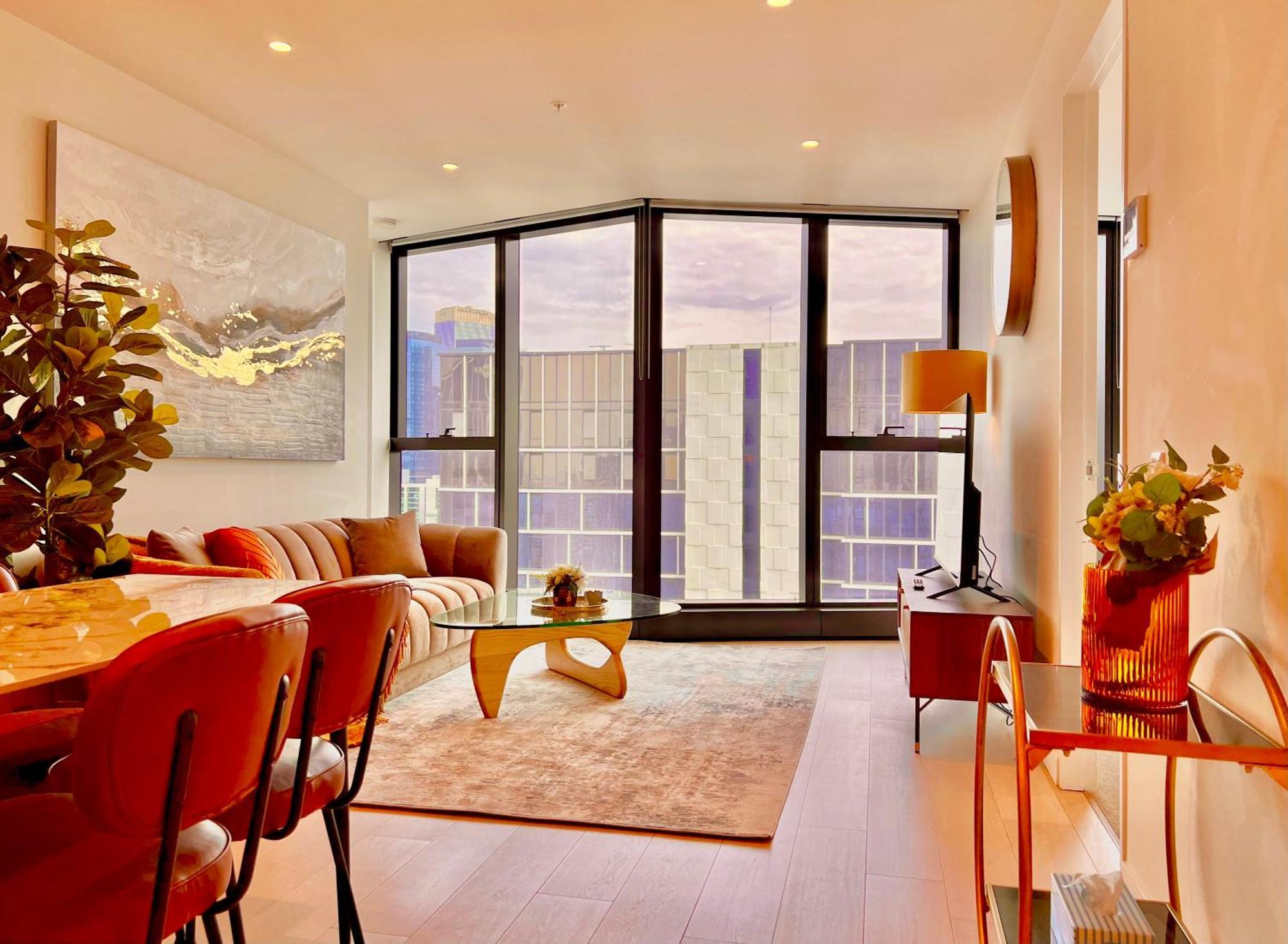 High Rise Top View 2Bed2Bath Melbourne Bagian luar foto