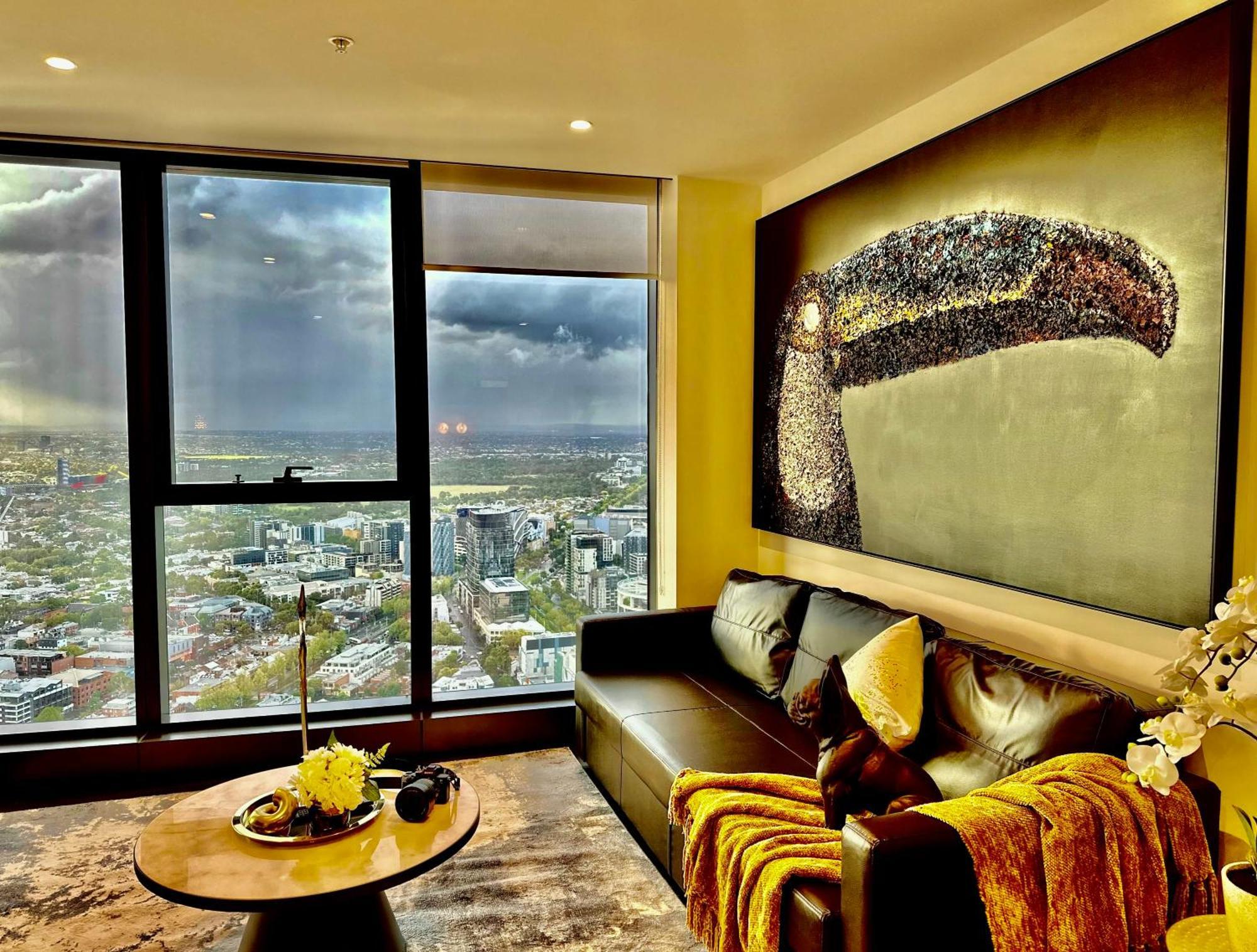 High Rise Top View 2Bed2Bath Melbourne Bagian luar foto