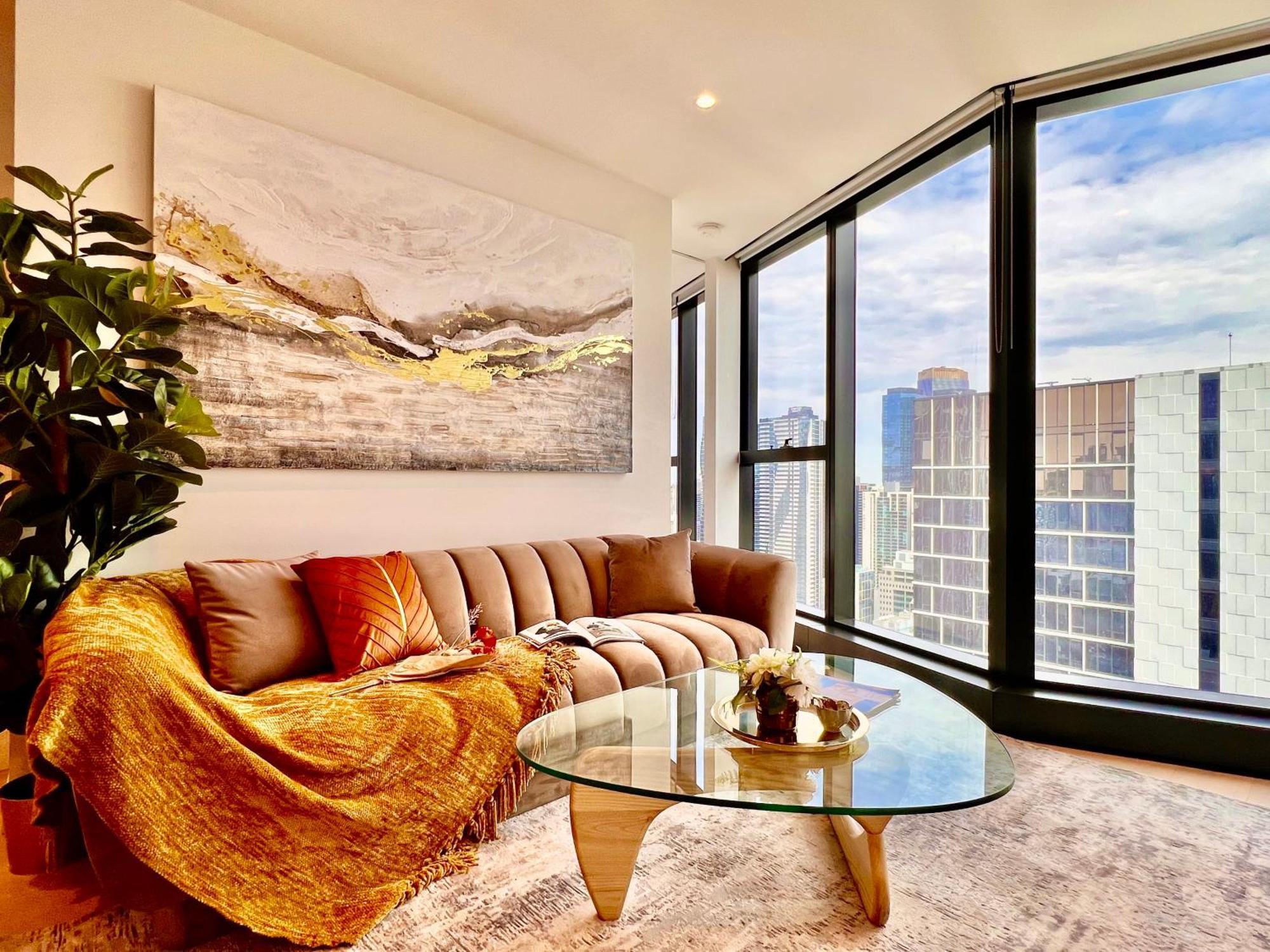 High Rise Top View 2Bed2Bath Melbourne Bagian luar foto