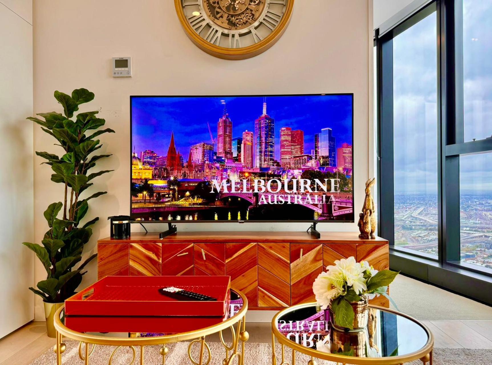 High Rise Top View 2Bed2Bath Melbourne Bagian luar foto